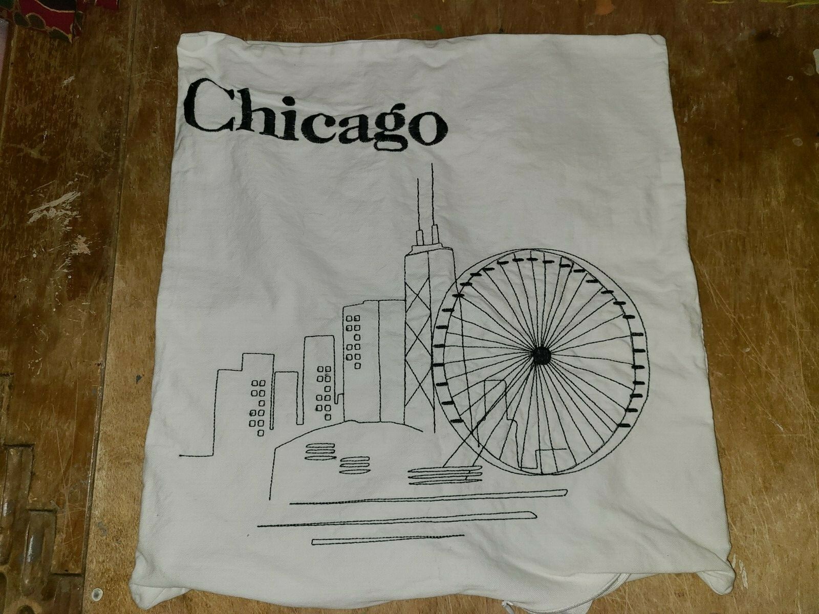 Alamode Home "Chicago" 16" Pillow Cover