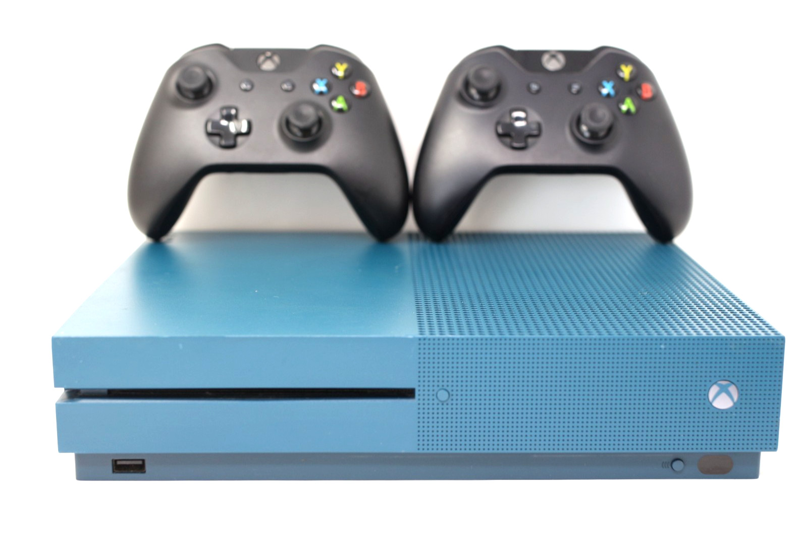 Microsoft Xbox One Special Edition Bundle 500GB Deep Blue Used like a New