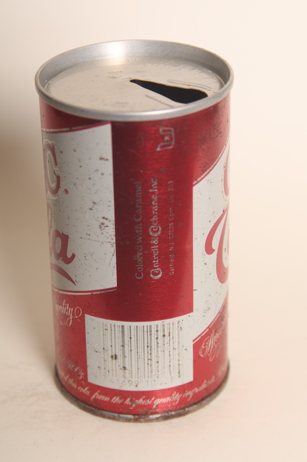 C&C Cola soda can - 12oz metallic