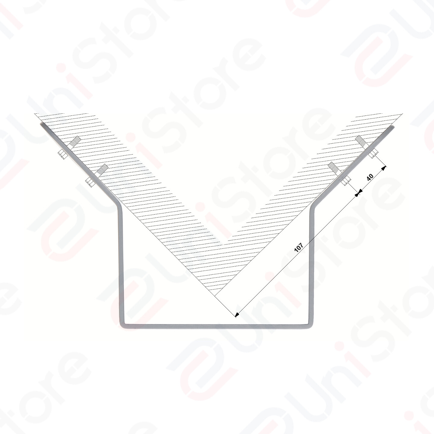 Original Dahua PFA151 Universal Corner Bracket Adapter Fit for Most Wall Mounts