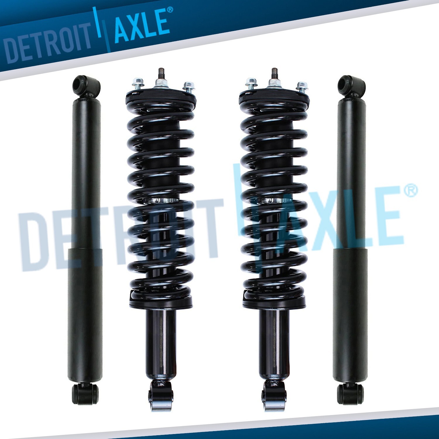 Front Struts w/ Coil Spring Rear Shock Absorbers for 1995 - 2004 Toyota Tacoma