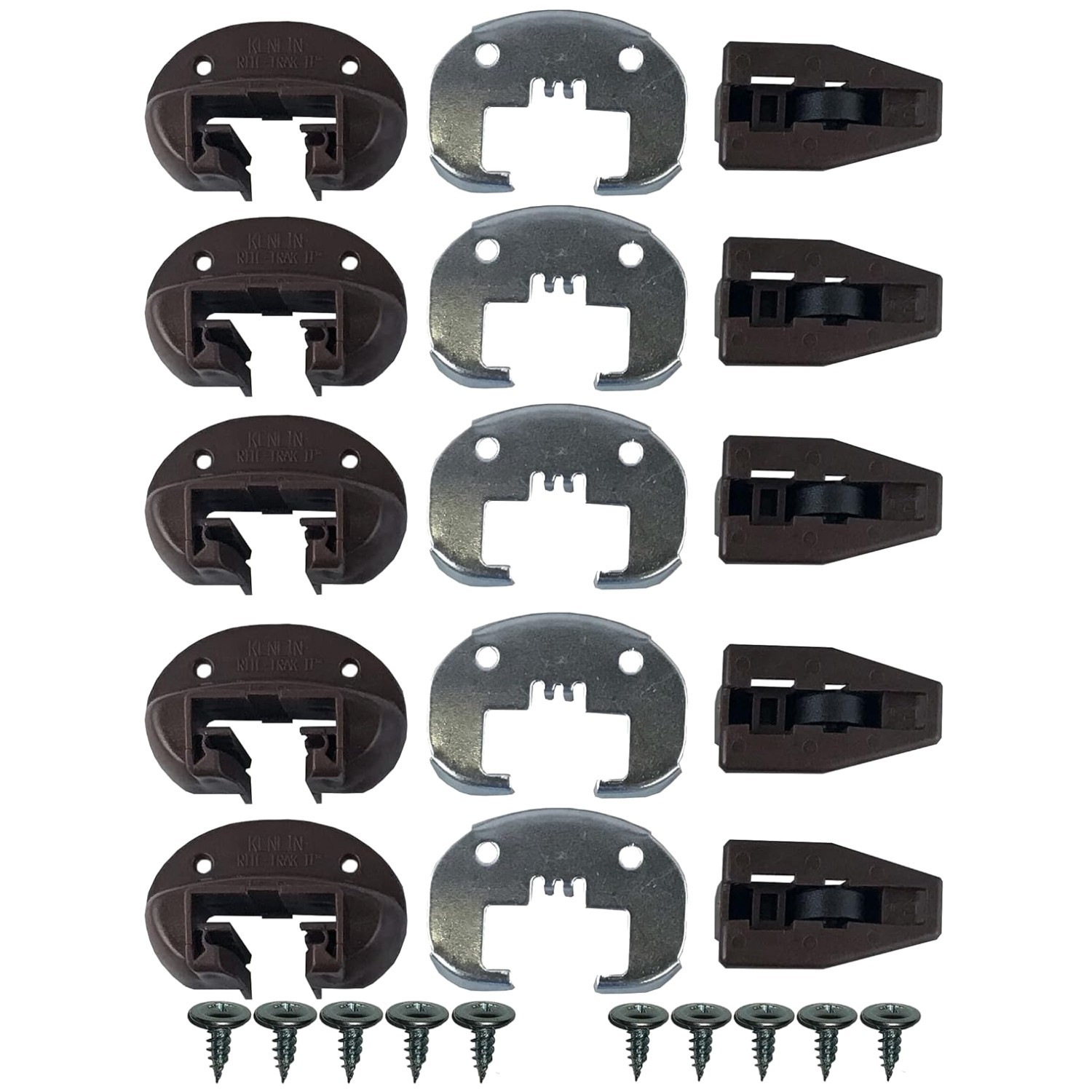 5 Enhanced Rite-Trak II Drawer Stops with Rollers – Upgrade Your Furniture Today