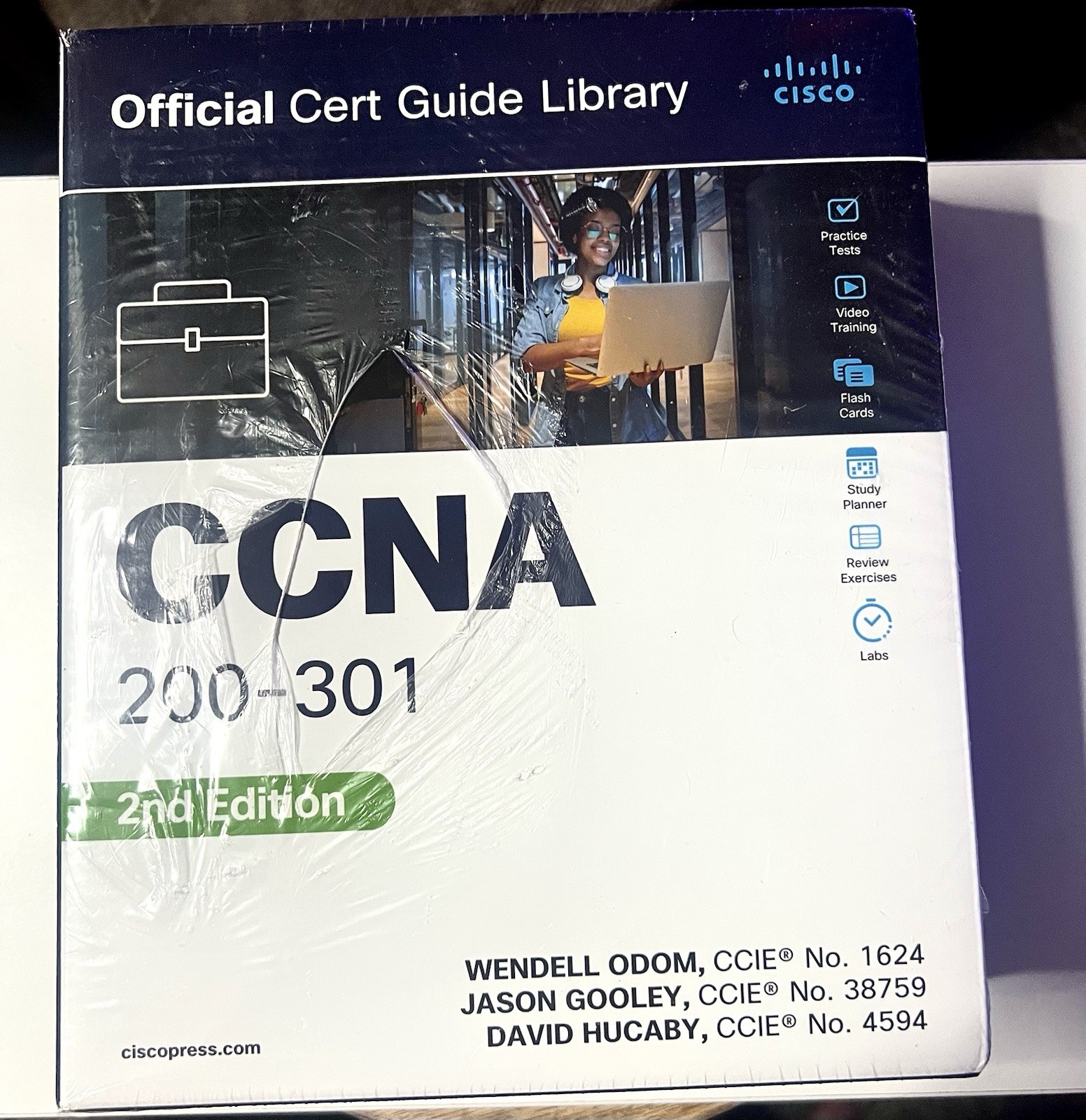 Cisco CCNA 200-301 Official Cert Guide Library 2nd Edition Box Set Odom NEW