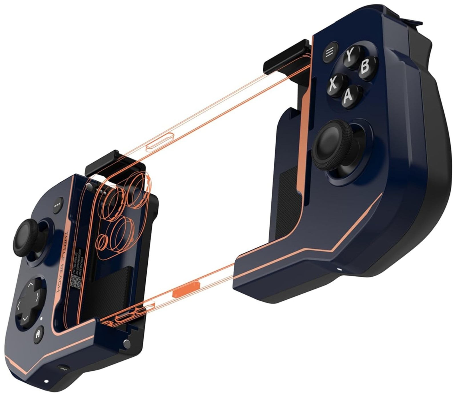 Turtle Beach Atom Mobile Gaming Controller Bluetooth iPhone Cloud – Cobalt Blue