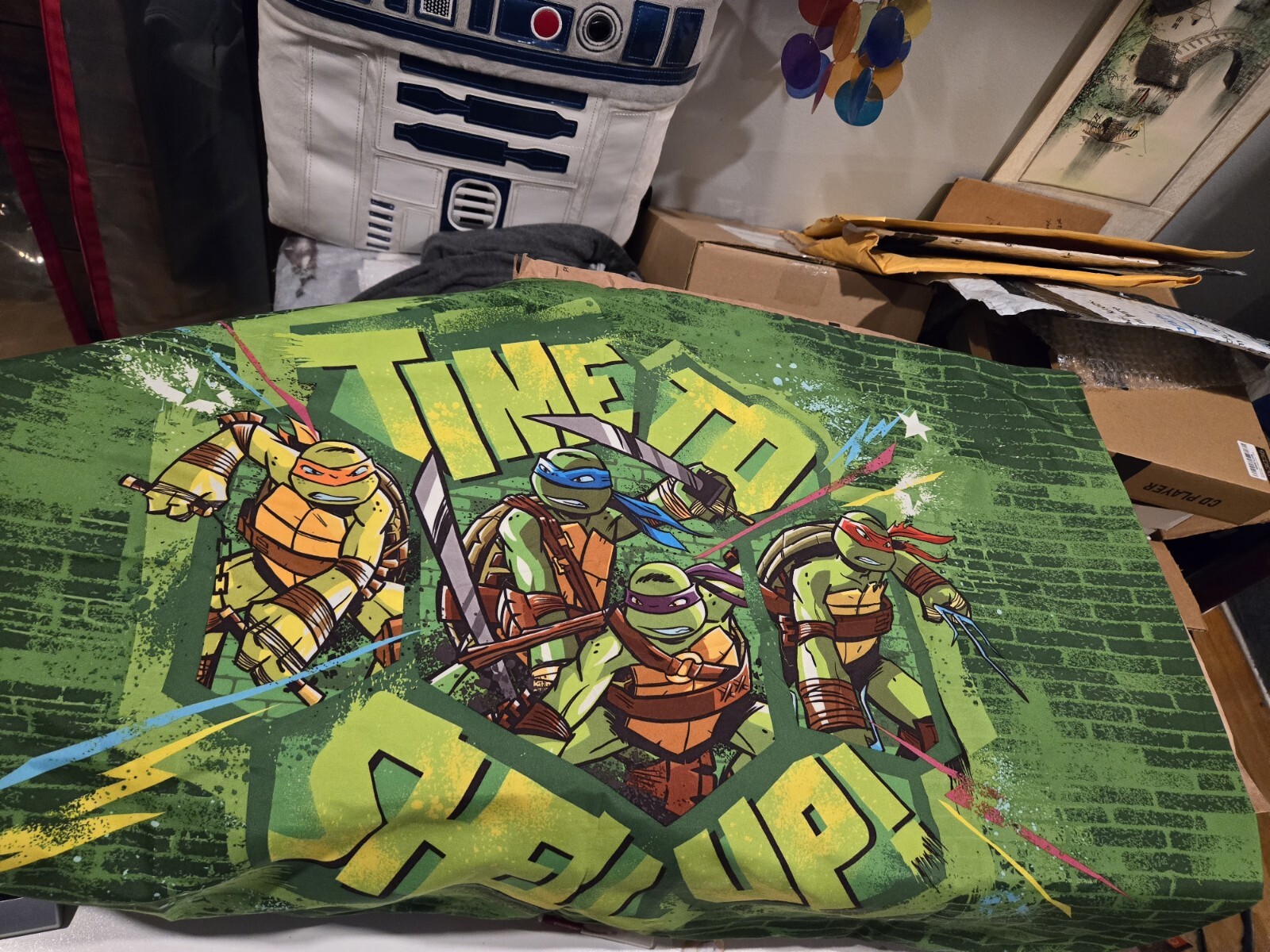 TEENAGE MUTANT NINJA TURTLES Soft Cotton Pillow Case 2014, Single Only