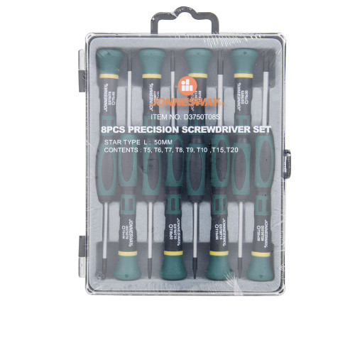 Jonnesway D3750T08S 8 Pcs Precision STAR Screwdriver Set  T5-T20
