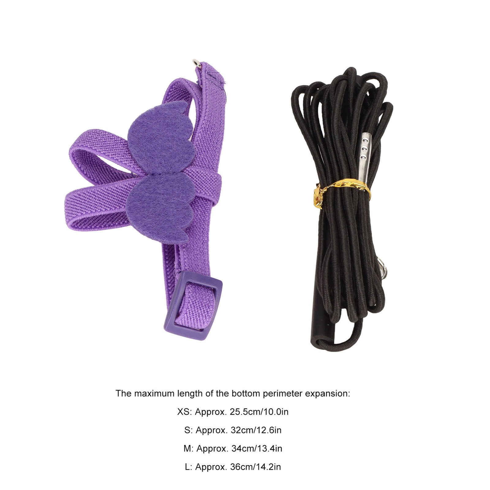 Bird Harness and Leash Super Light Adjustable Bite Resistant Harness