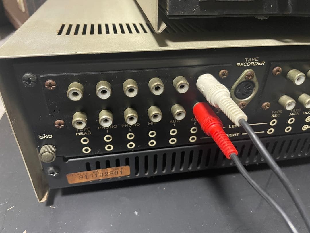 Sansui AU-555 Amplifier TU-555 Tuner Vintage 1970s Japan For Repair w/ Schematic