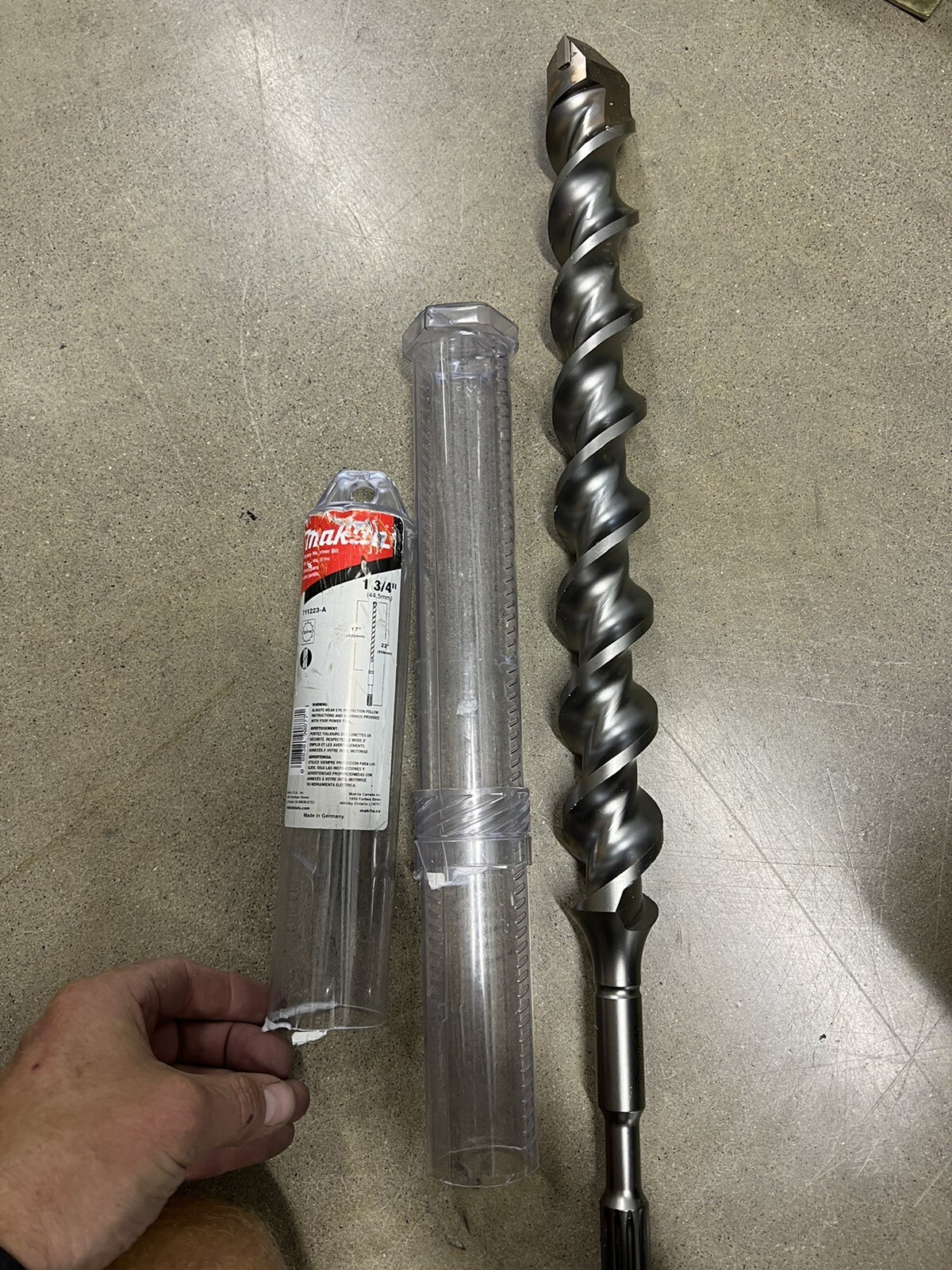 MAKITA 711223-A DRILL STRIATED 2 FILOS 1-3 / 4 "X22"