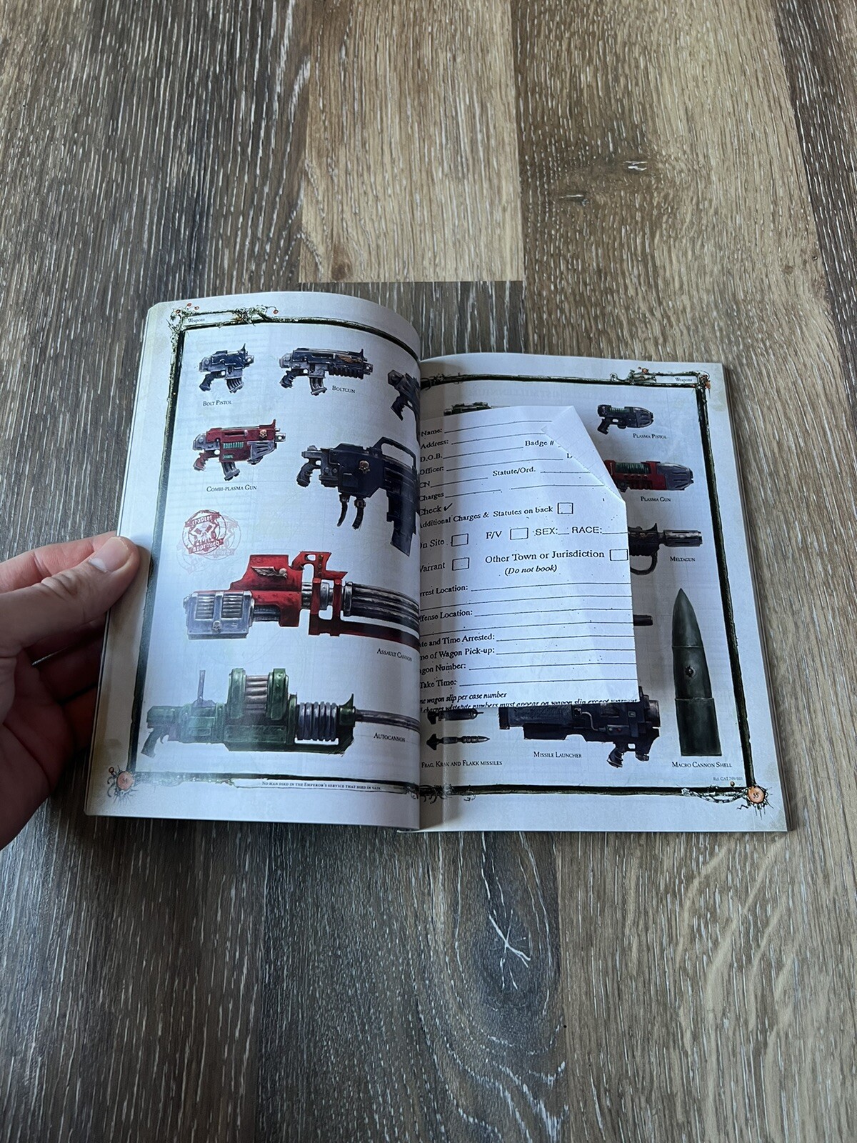 Warhammer 40k Rulebook Mini Book 2012 Games Workshop Paperback