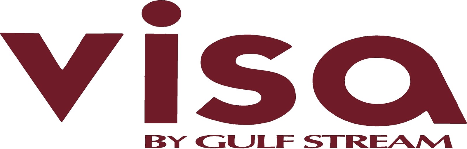 "VISA by GULF STREAM" Decal Vinyl Rv Trailer Camper Graphic Sticker Logo