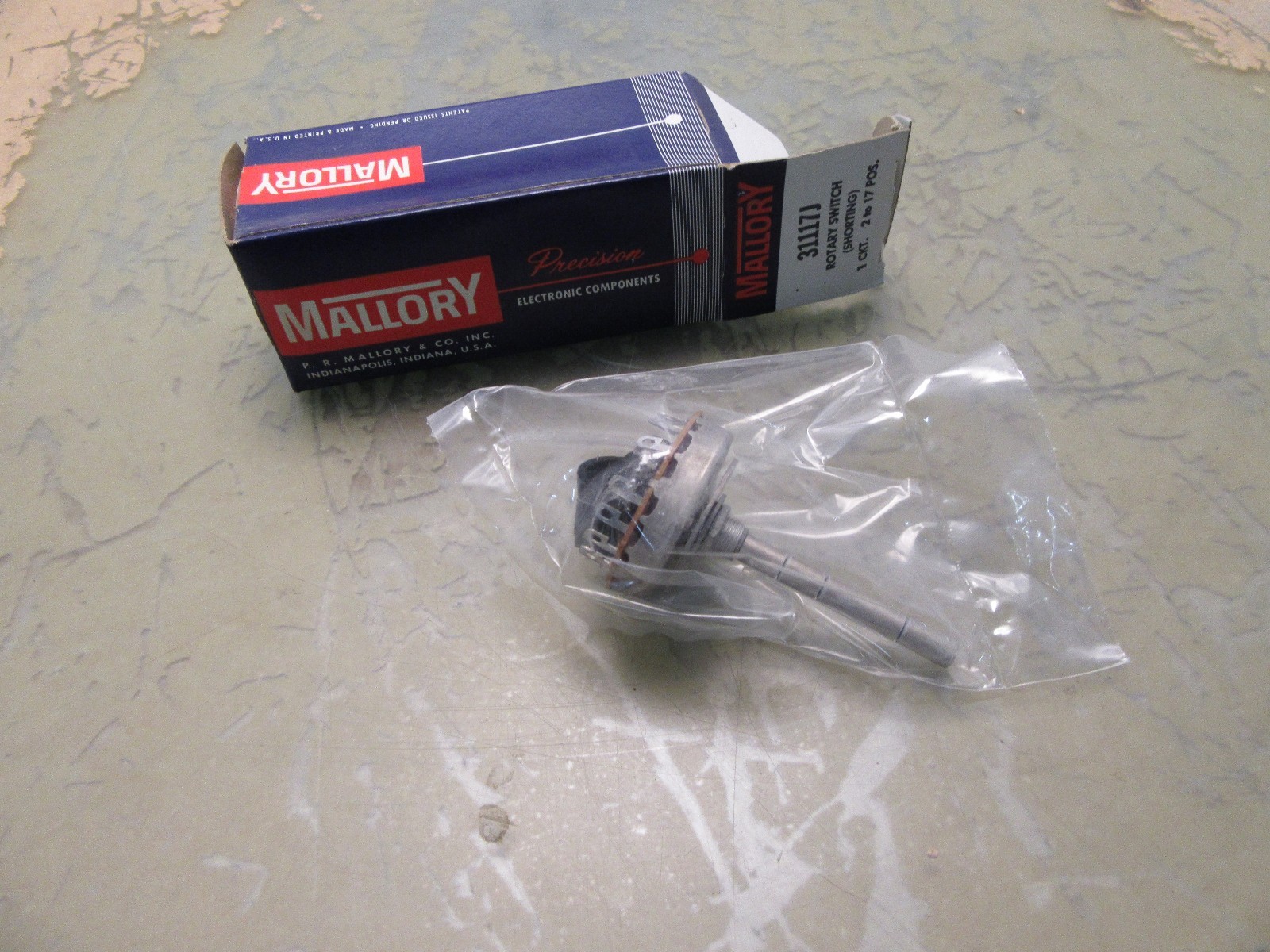 mallory 31117j shorting rotary switch 2 to 17 position [4*O-20.5]