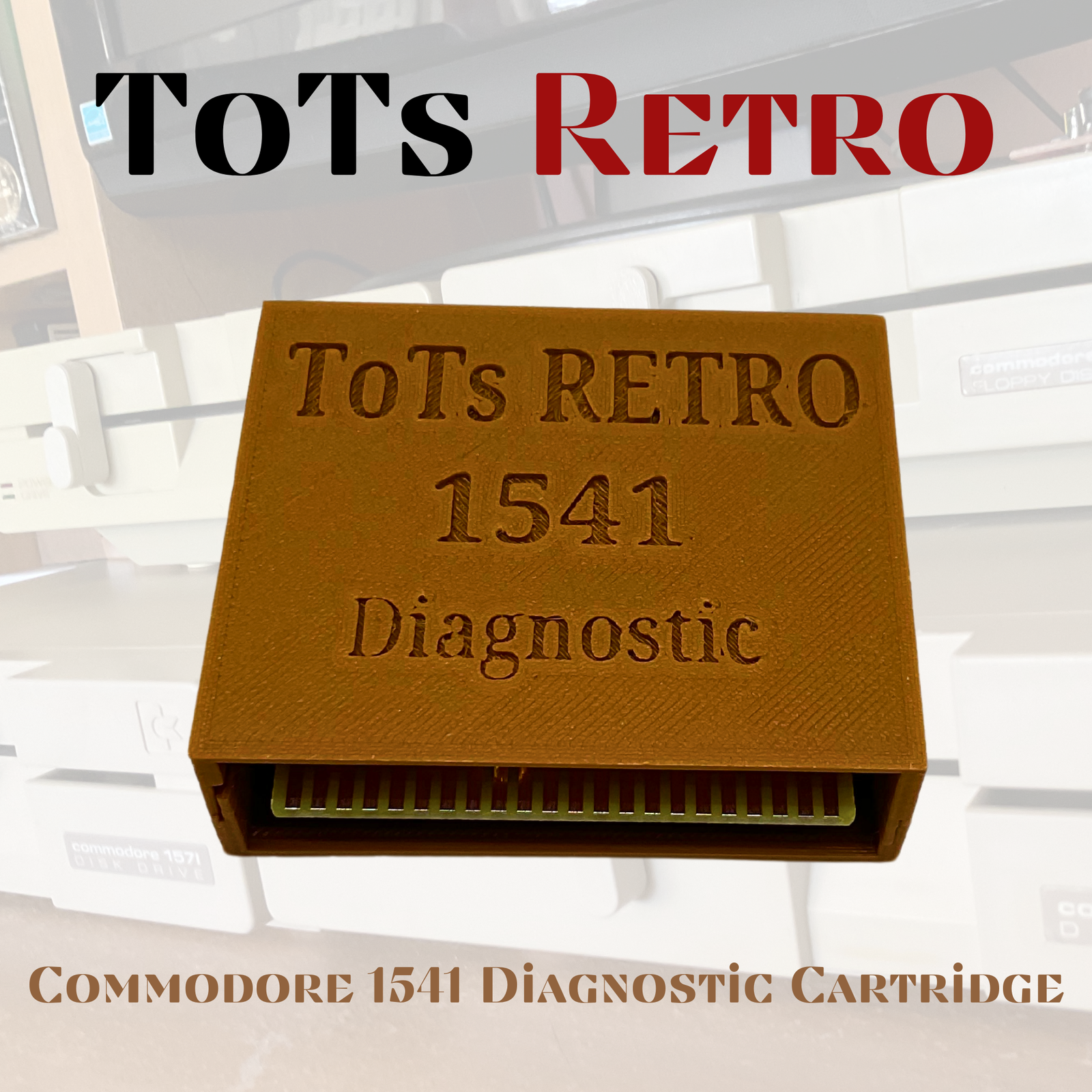 Commodore 1541 Diagnostic Cartridge for Commodore 64 64c c128 c128D