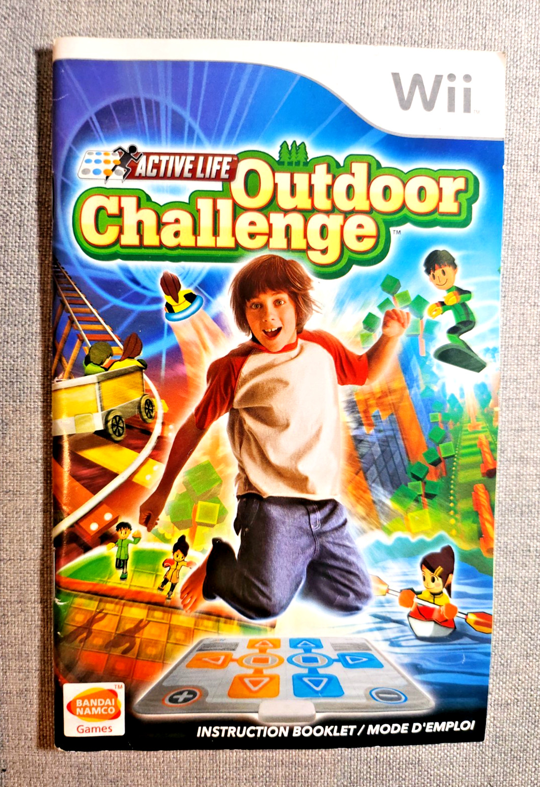 Active Life Outdoor Challenge Instruction Manual Only - Nintendo Wii