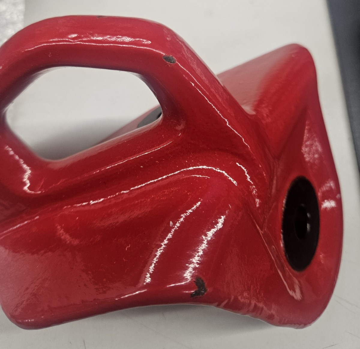 **CHIPPED PAINT** Genuine Toyota 2025 + 4Runner Rear Recovery/Tow Hook TRD Red
