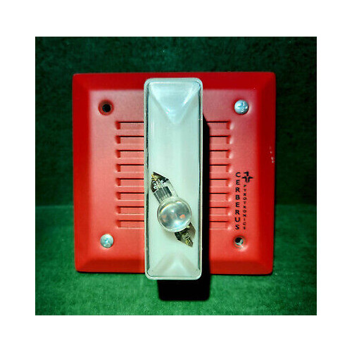 Siemens Cerberus Pyrotronics MC-S17-S, Horn Strobe Red, 1 pc