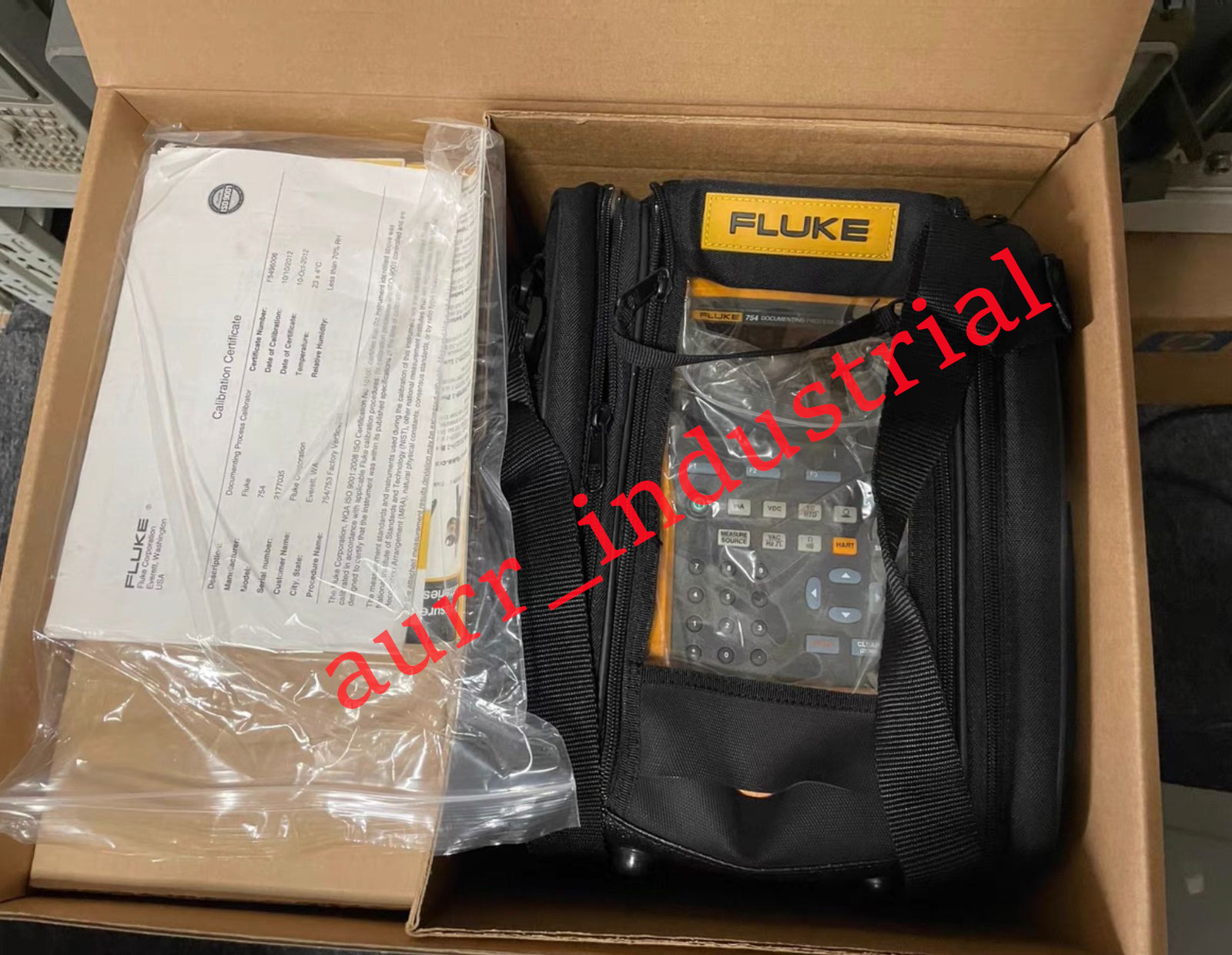 New Fluke 754 HART NIST Calibrated Data Documenting Multifunction