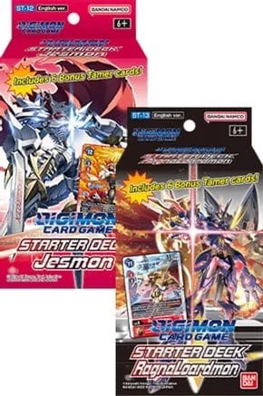 Digimon: Starter Decks -Set of 2- Jesmon & Ragnaloardmon