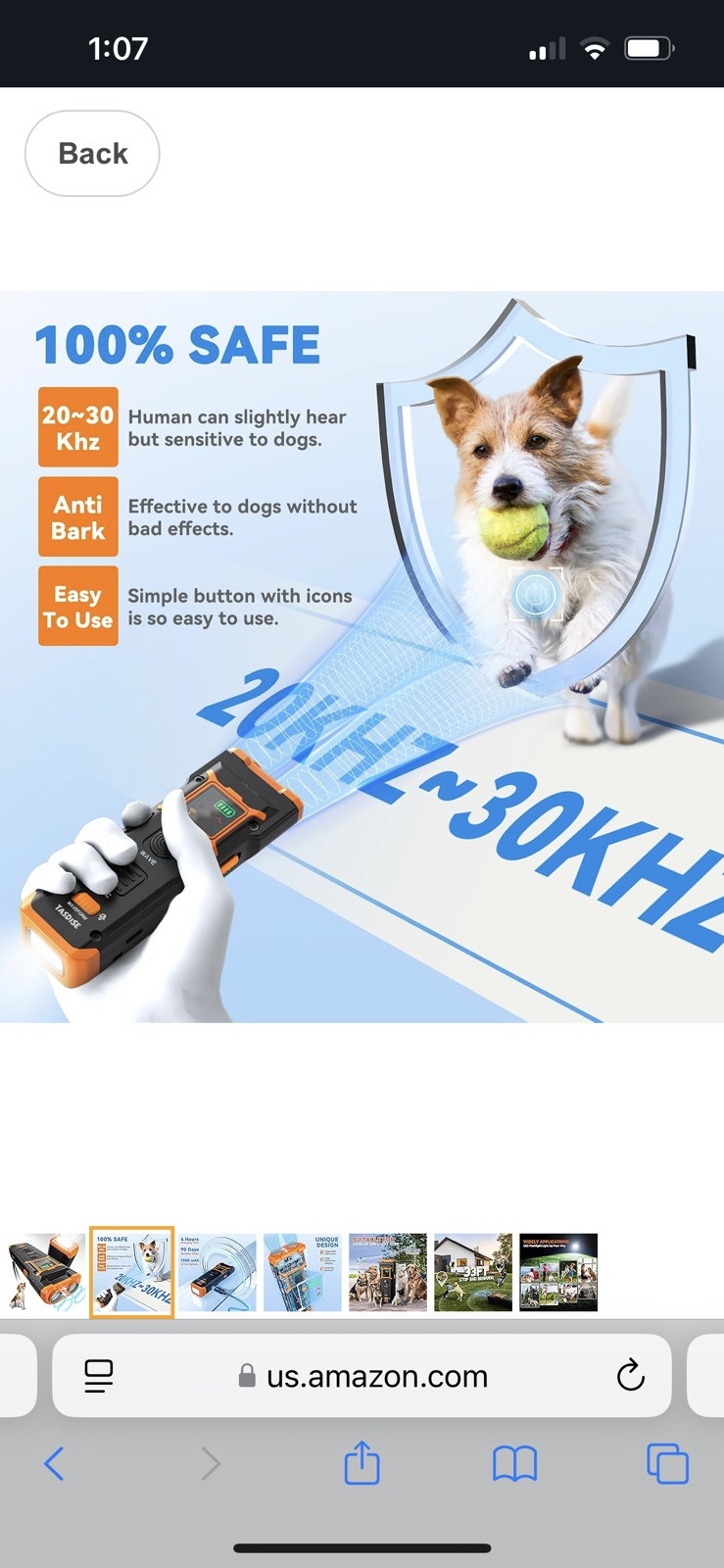 Tadise Sonic Bark Deterrents