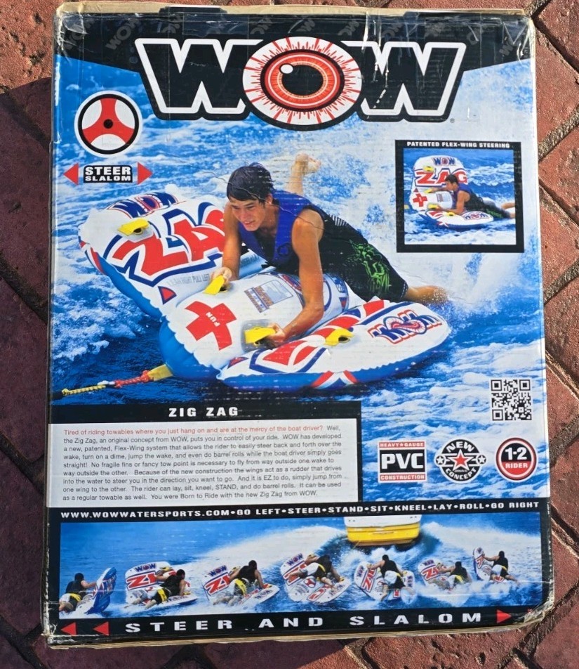 Wow Zig Zag Towable Tube