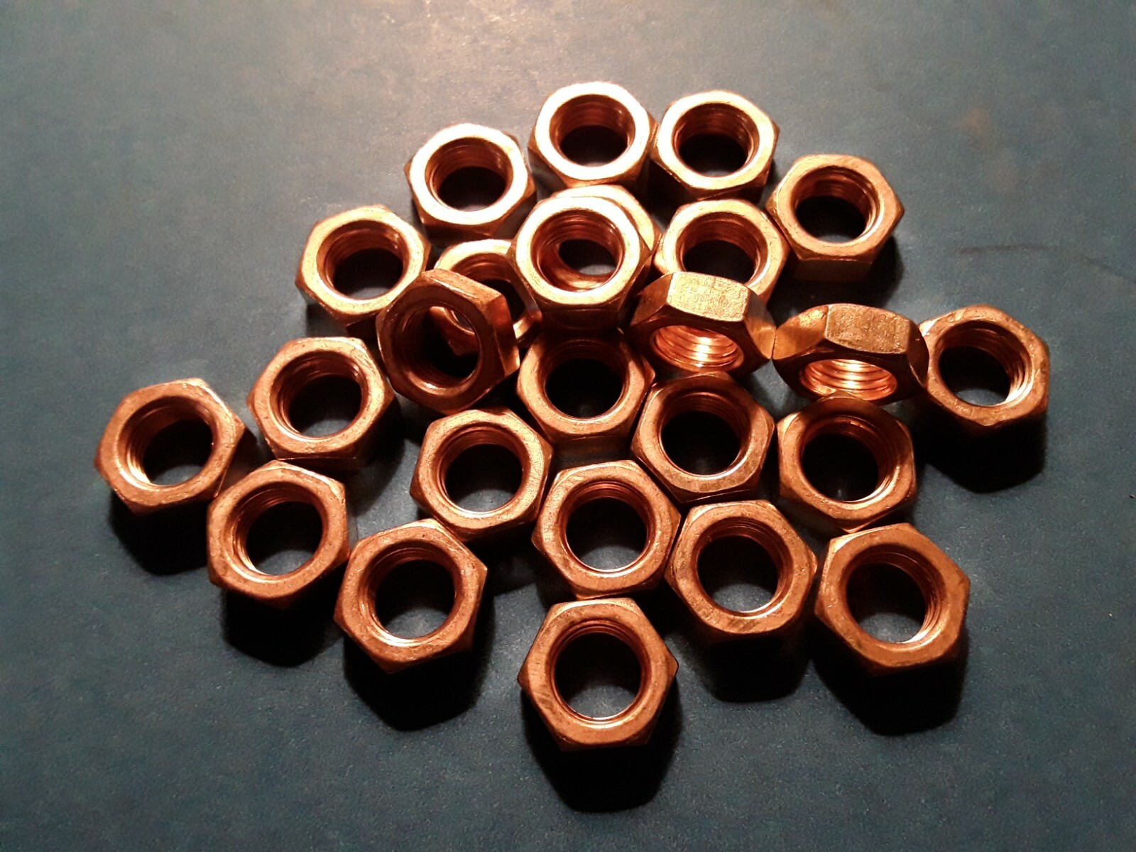 3/8-24 SILICON BRONZE HEX JAM NUTS 651 GRADE ALLOY, SELECT