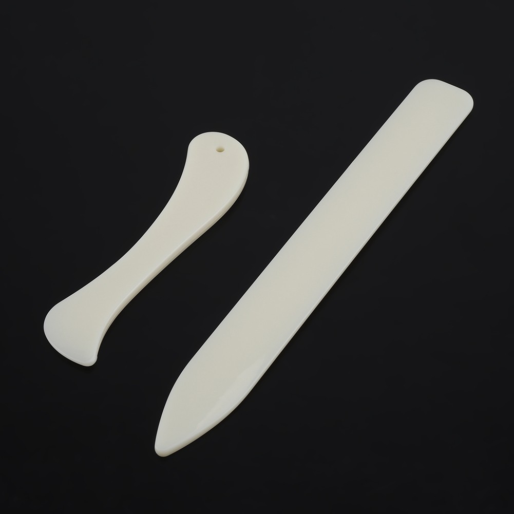 Bone Folder Tool Durable Easy Creasing For Card Making White