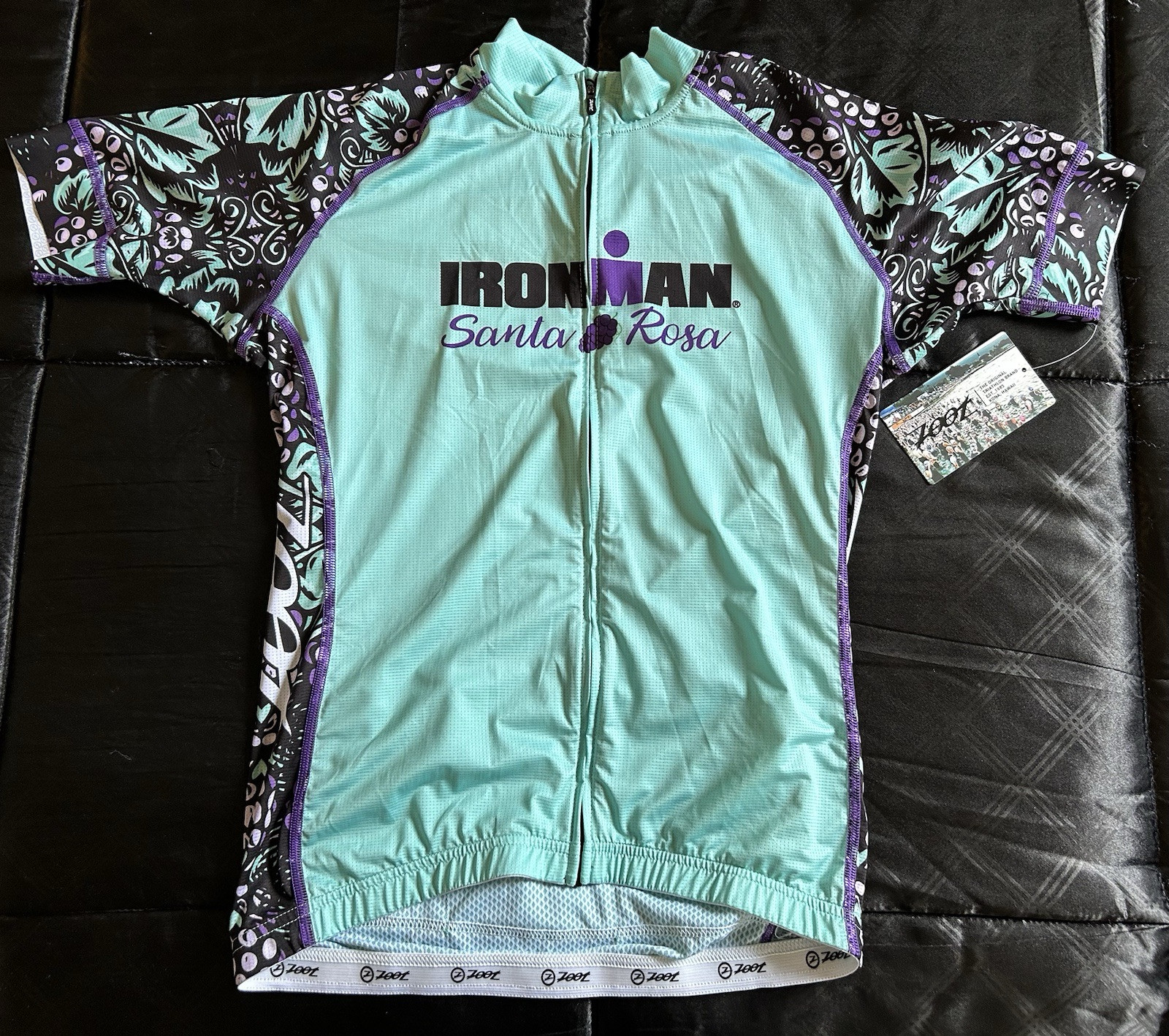 NWT Zoot Ironman Santa Ana Women’s Size M Cycle Top Short Sleeve Triathlon