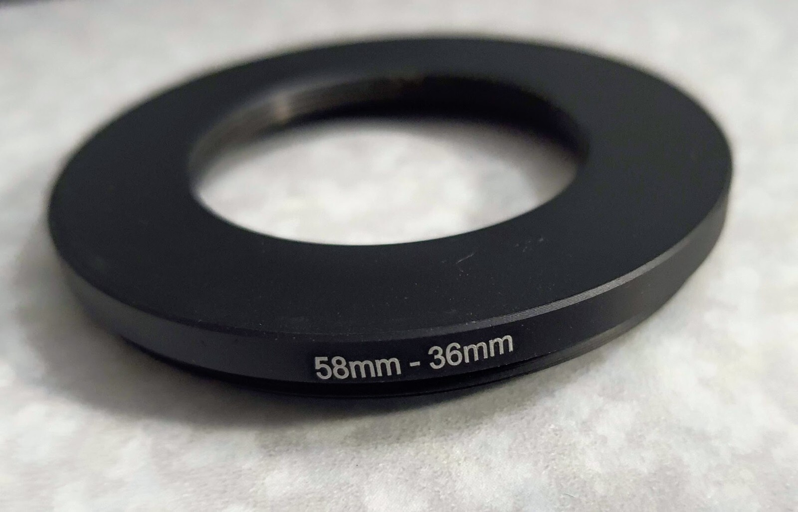 58mm-36mm 58-36 mm 58 to 36 Step Down Metal Filter Ring Adapter Stepping 58-36mm
