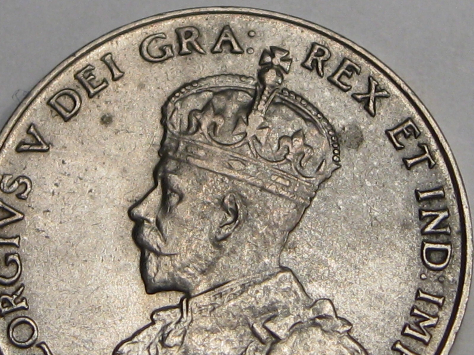 AU 1922 Five Cent 5¢ Nickel CANADA. #25