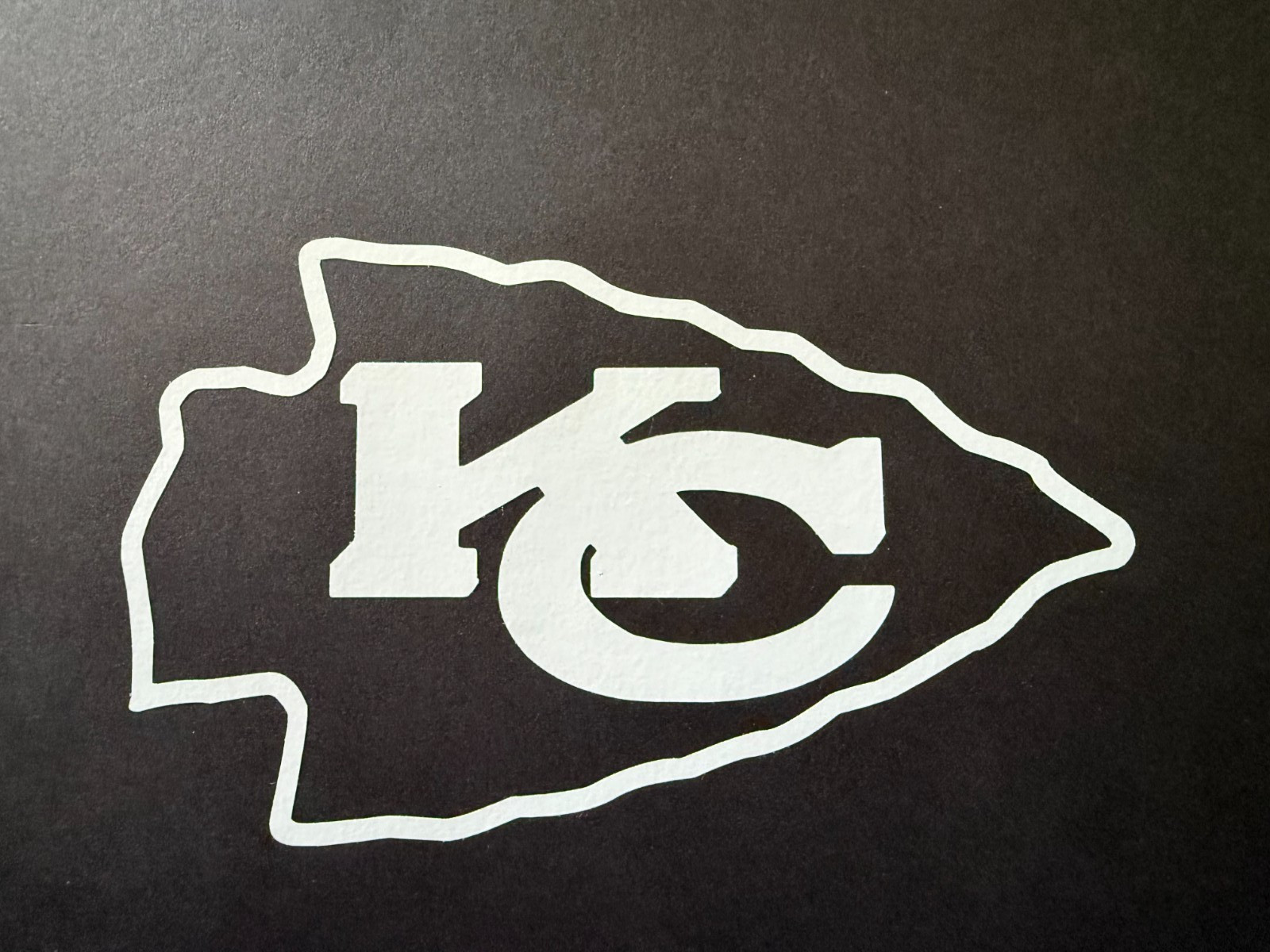 NFL KANSAS CITY CHIEFS FOOTBALL VINYL DECAL STICKER