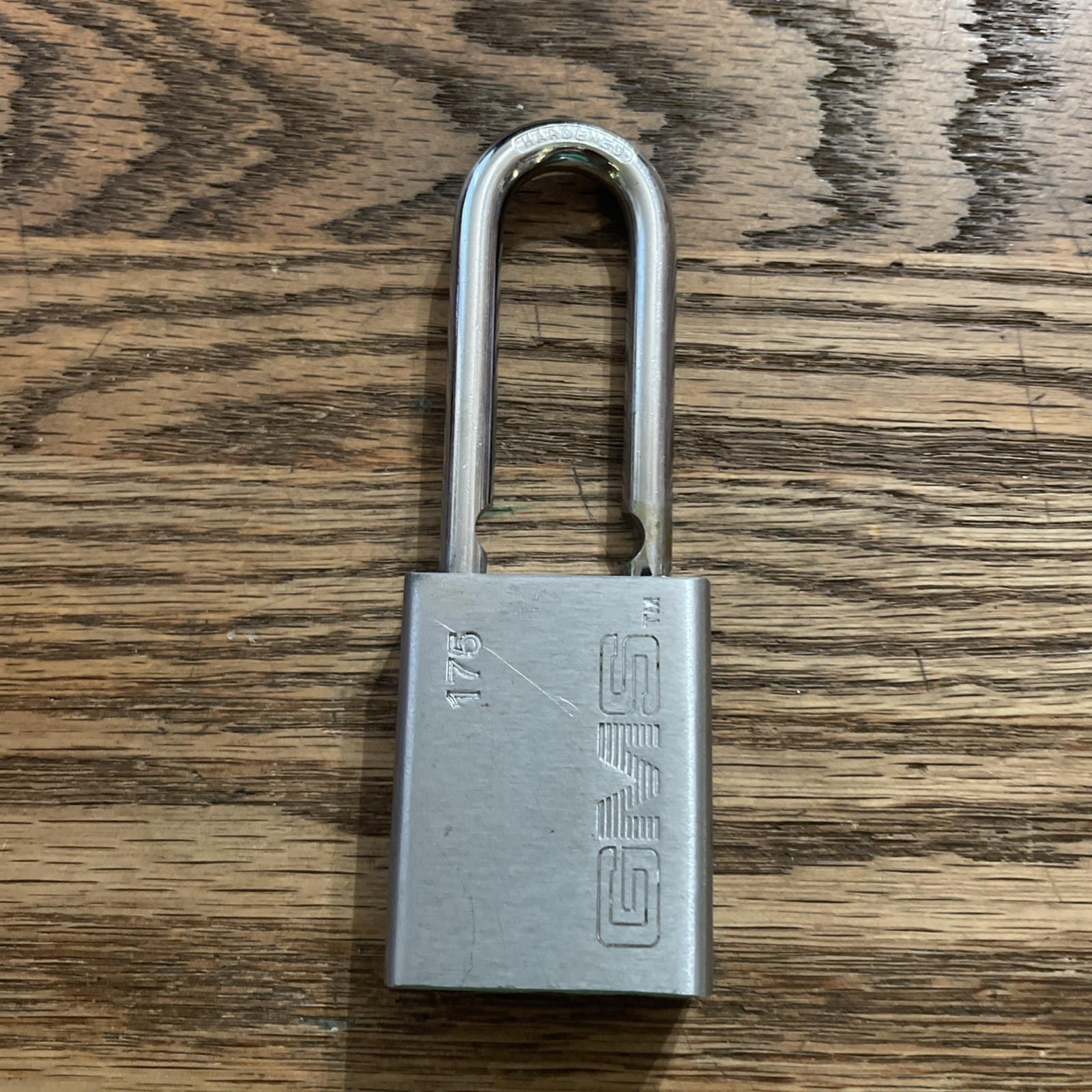 GMS ICP1752-LC SMALL FORMAT IC CORE STEEL PADLOCK With Core No Key !
