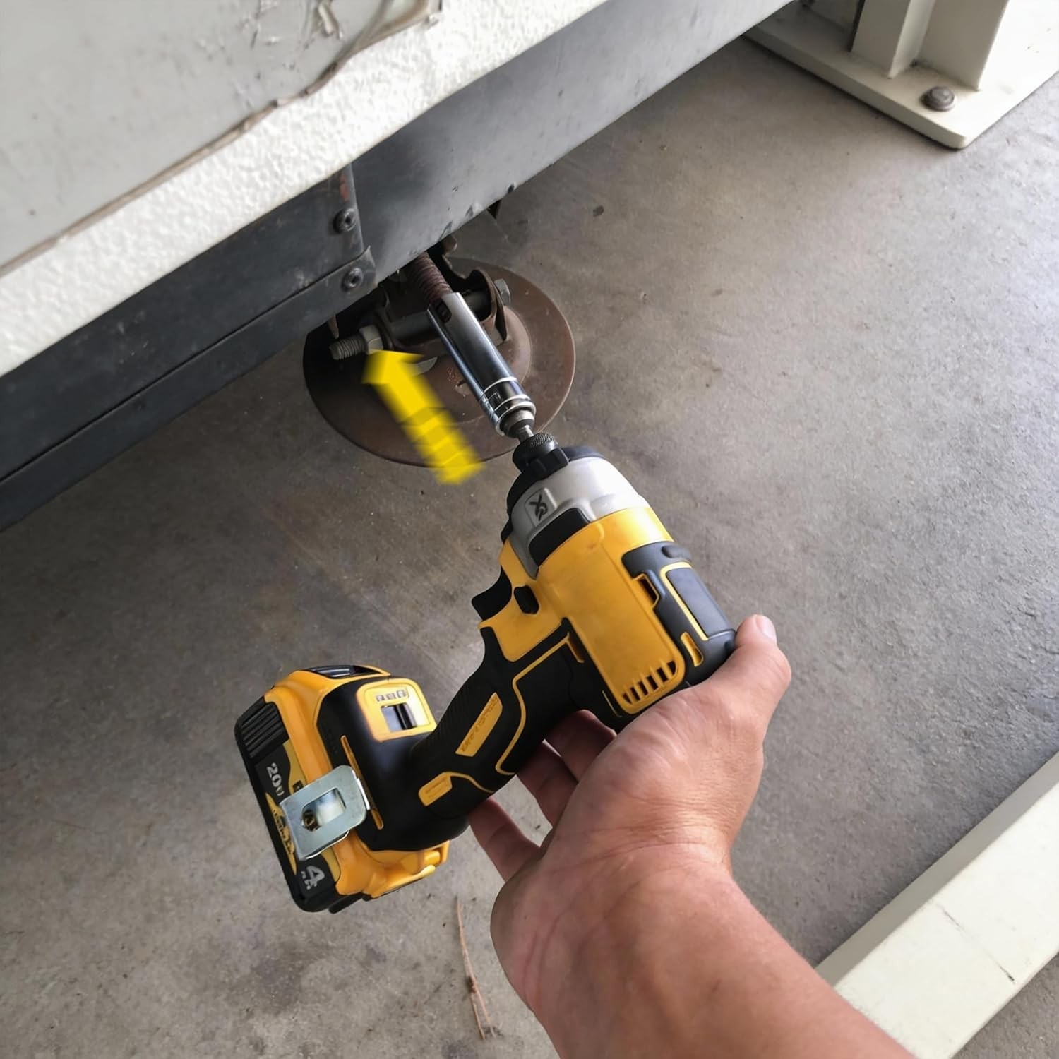 3/8" Pop-Up Camper Crank Handle – Drill Attachment