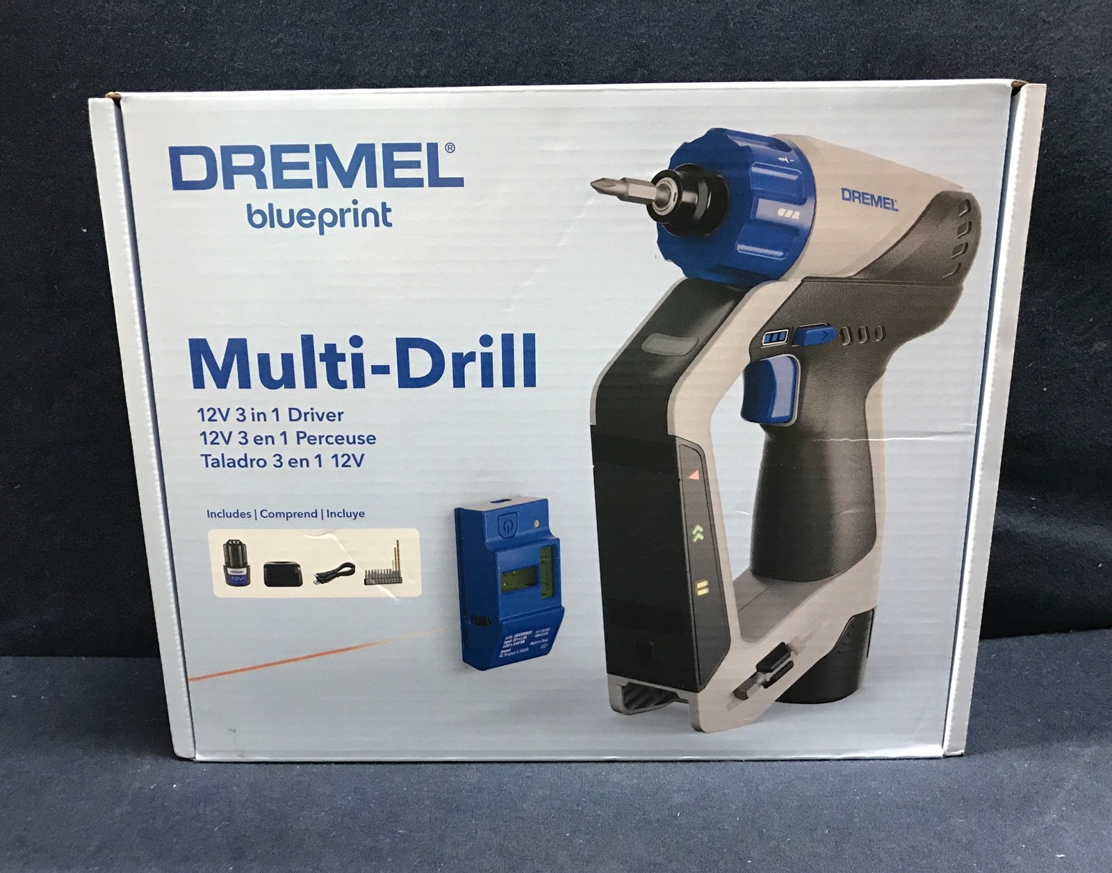 Dremel Blueprint 12V 3-in-1 Driver Multi-Drill Kit (F013DD12AA) NEW
