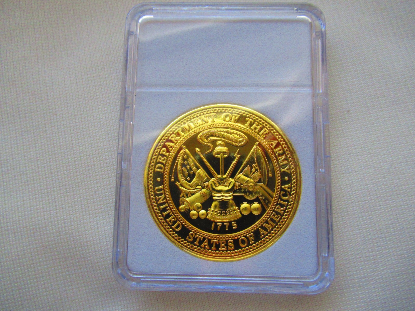 U S ARMY MILITARY INTELLIGENCE Challenge Coin