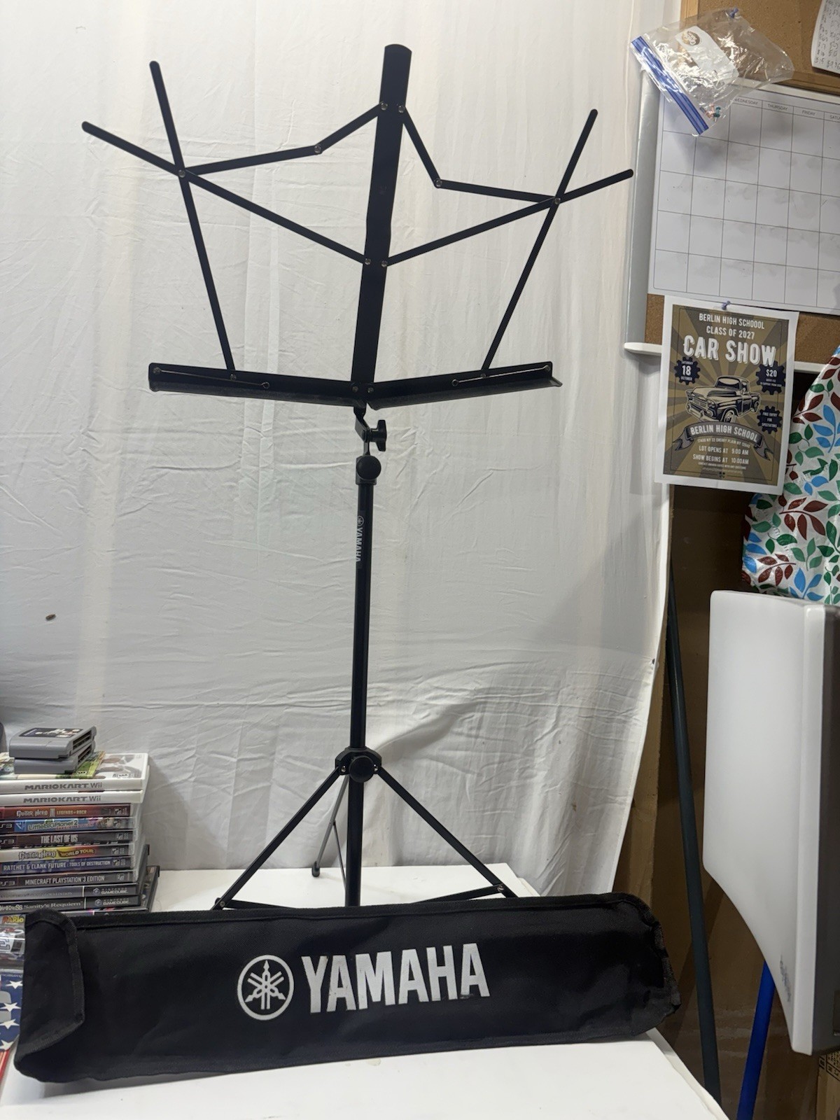 Yamaha MS1000 Folding Music Stand with Carrying Bag