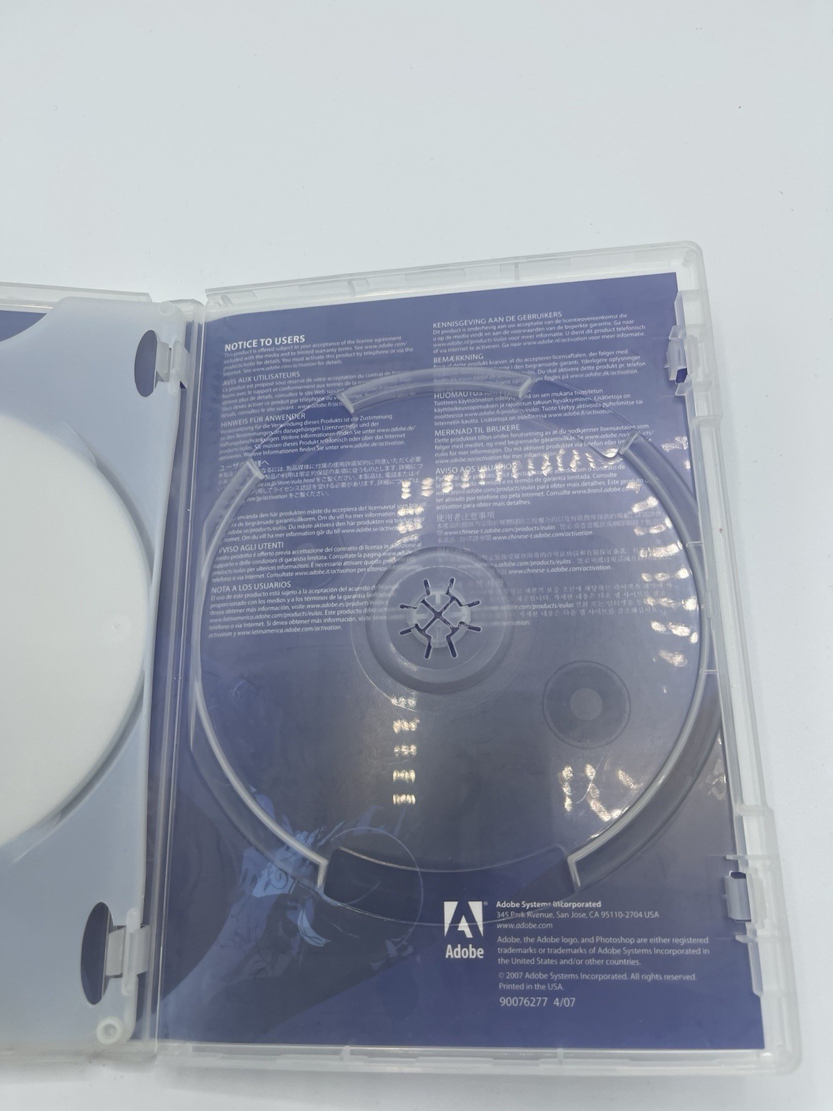 Adobe Photoshop CS3 For Macintosh With Serial Number Key - EUC