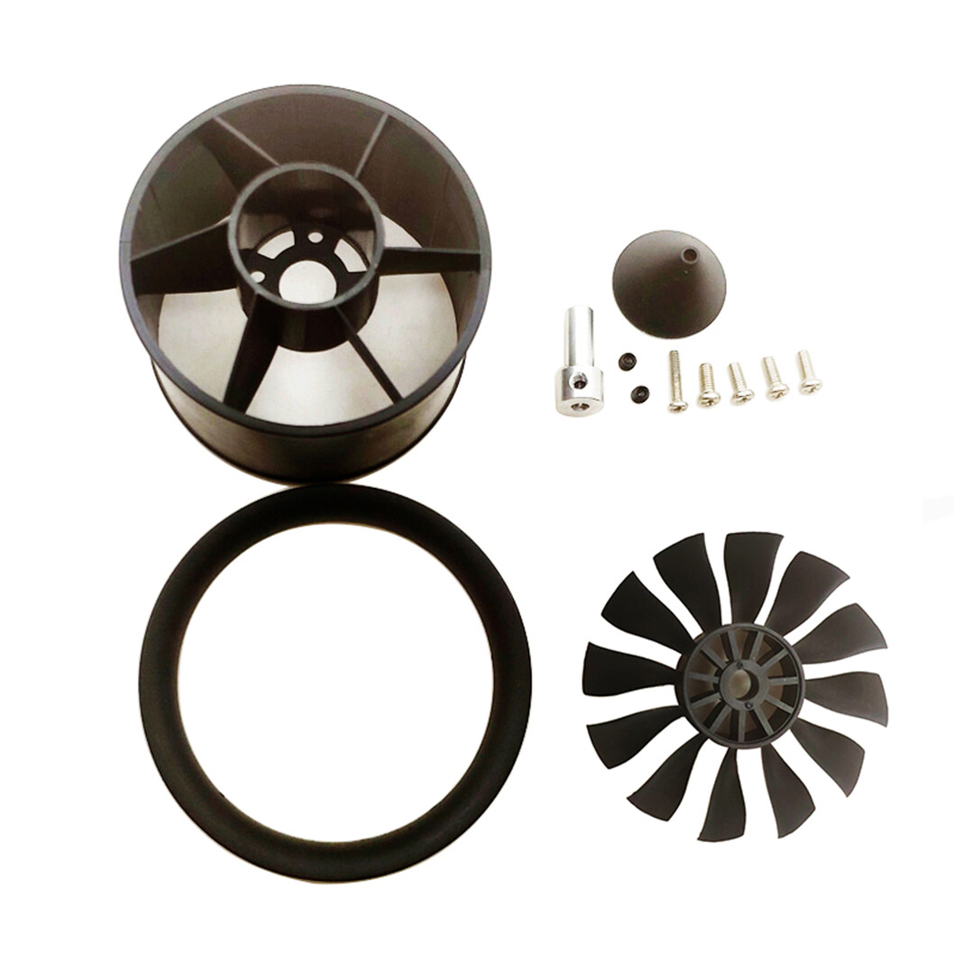 50mm Ducted Fan Unit 12-Blade CW Prop fo RC Duct Fan EDF Jet AirPlane Quadcopter