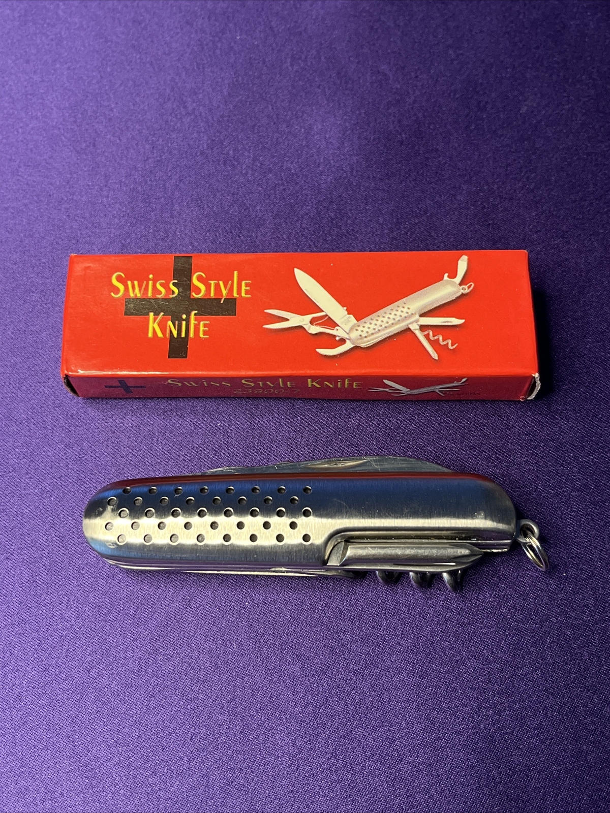 “Swiss Style” Knife FROST CUTLERY 23900-7 Silver NEW IN BOX GREAT GIFT