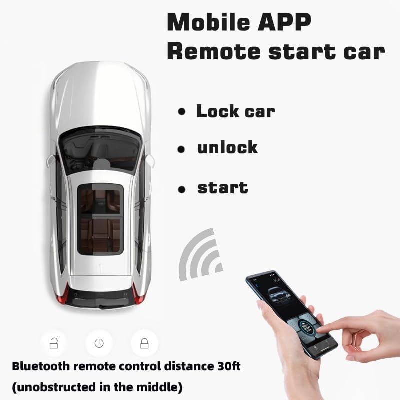 Keyless Entry & Remote Start System with Alarm for Ultimate Vehicle Security