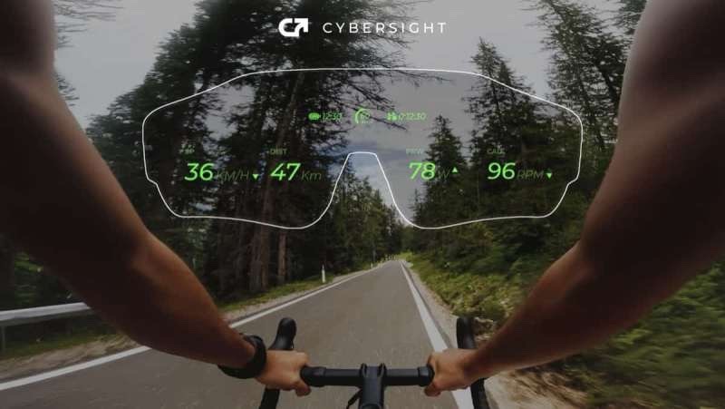 NIB CYBERSIGHT HUD Glasses + Replaceable Lenses & Button