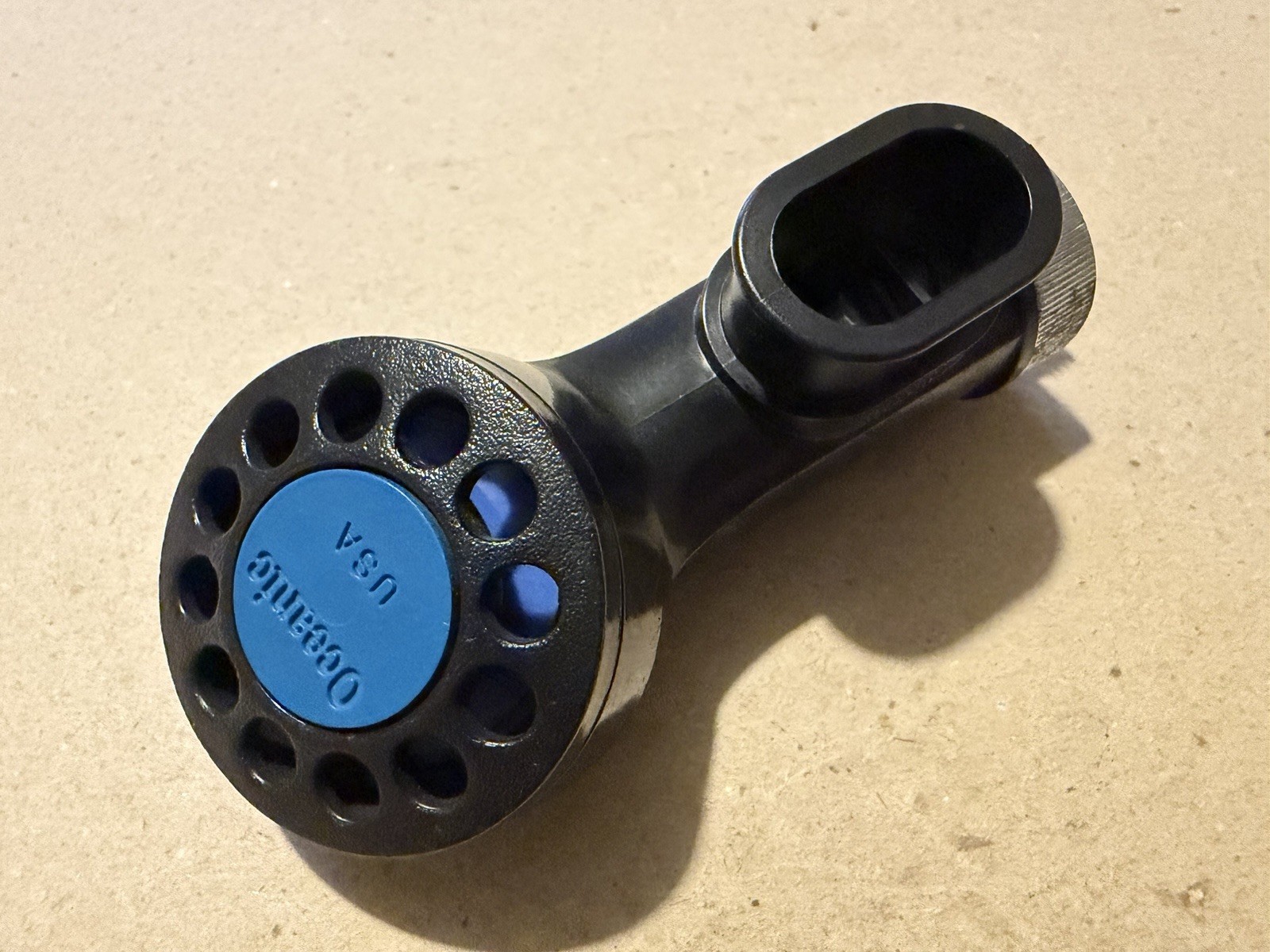 Oceanic Regulator Omega Second Stage  Octopus Octo Black (See Pics/Read Desc)