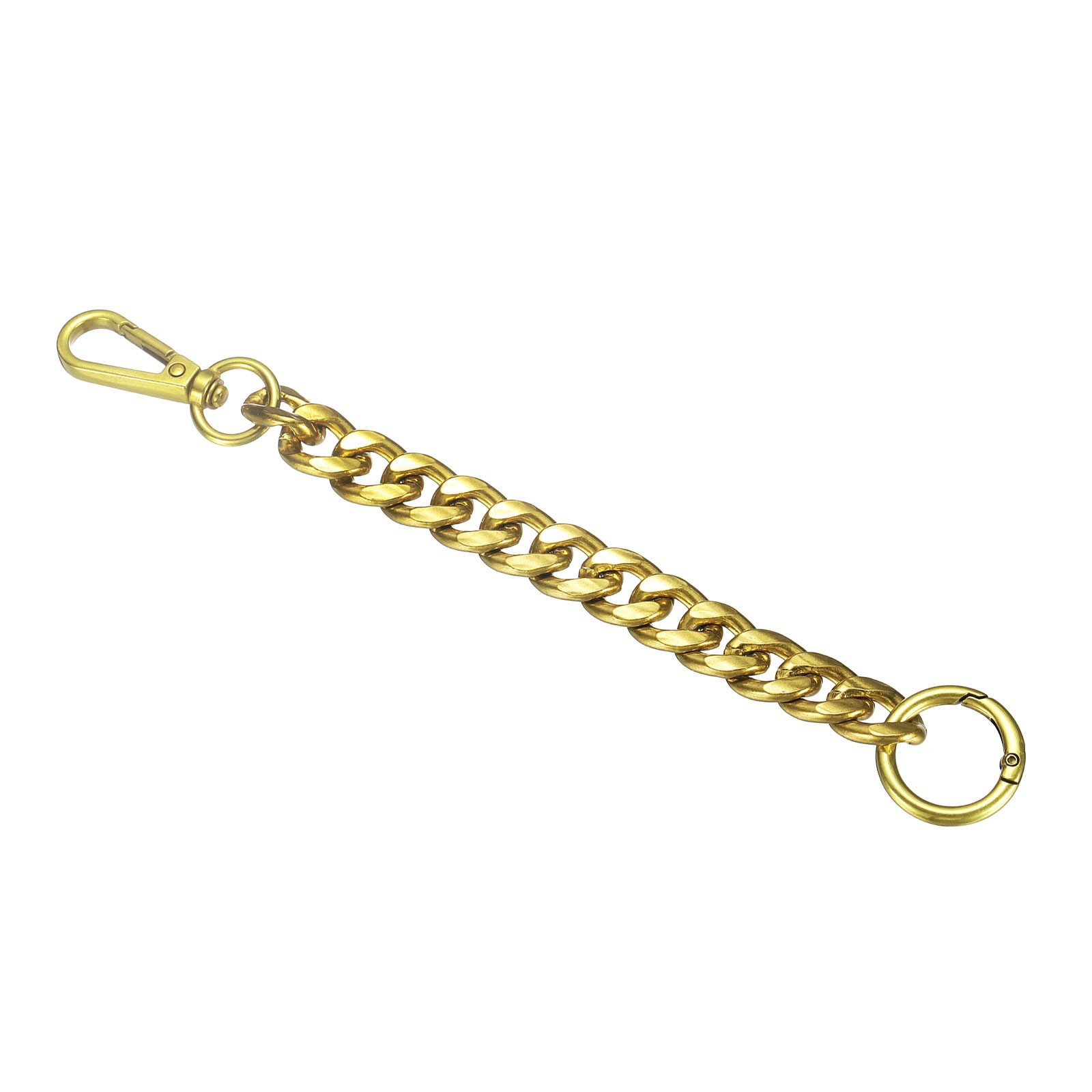 Purse Strap Extender 8.7-Inch, Bag Extender Chain Dark Gold, 0.6 Width