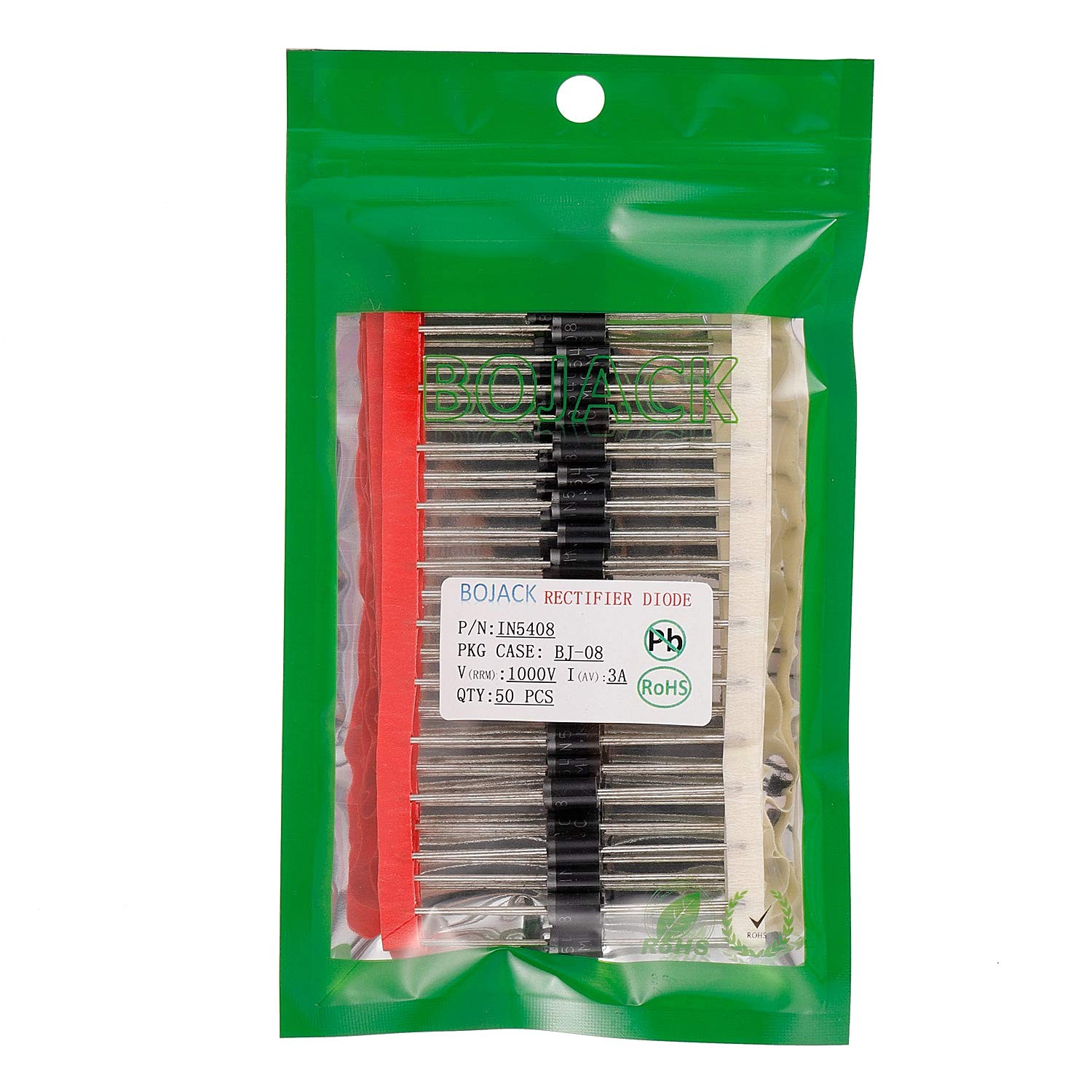 1N5408 Rectifier Diode IN5408 3 A 1000 V DO-201AD Axial 5408 3 amp 1000 volt ...