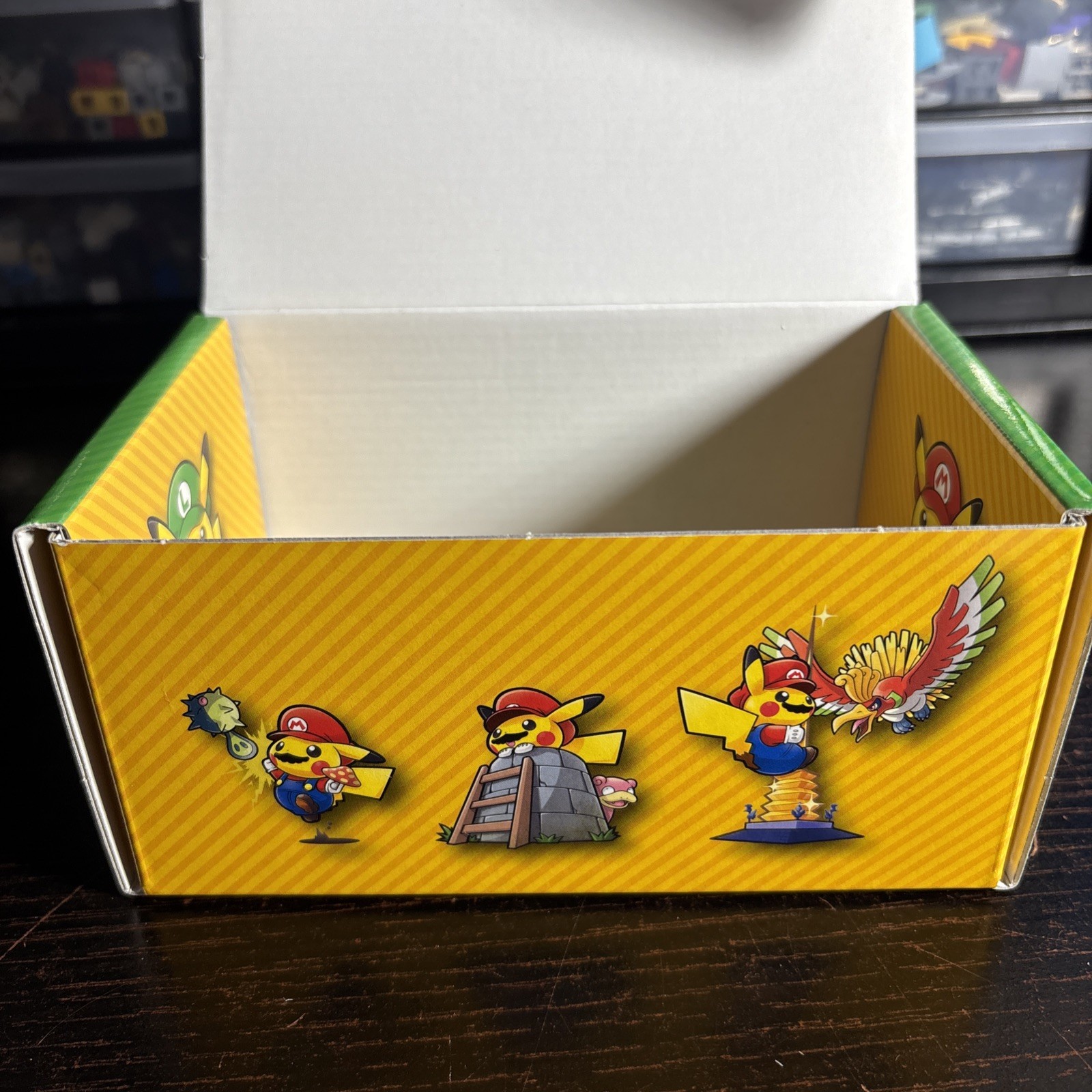 Mario Pikachu Box (Luigi) - Box & Dividers Only