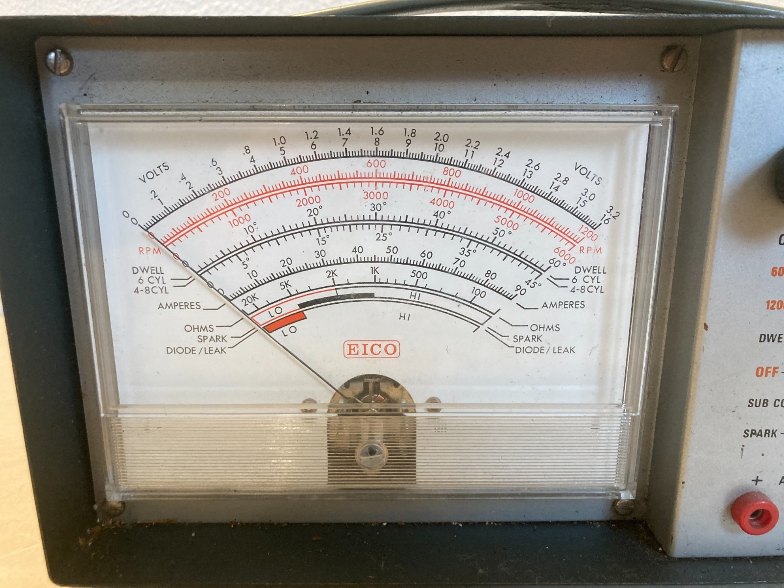EICO Model 888 Auto Analyzer Universal Engine Analyzer Meter
