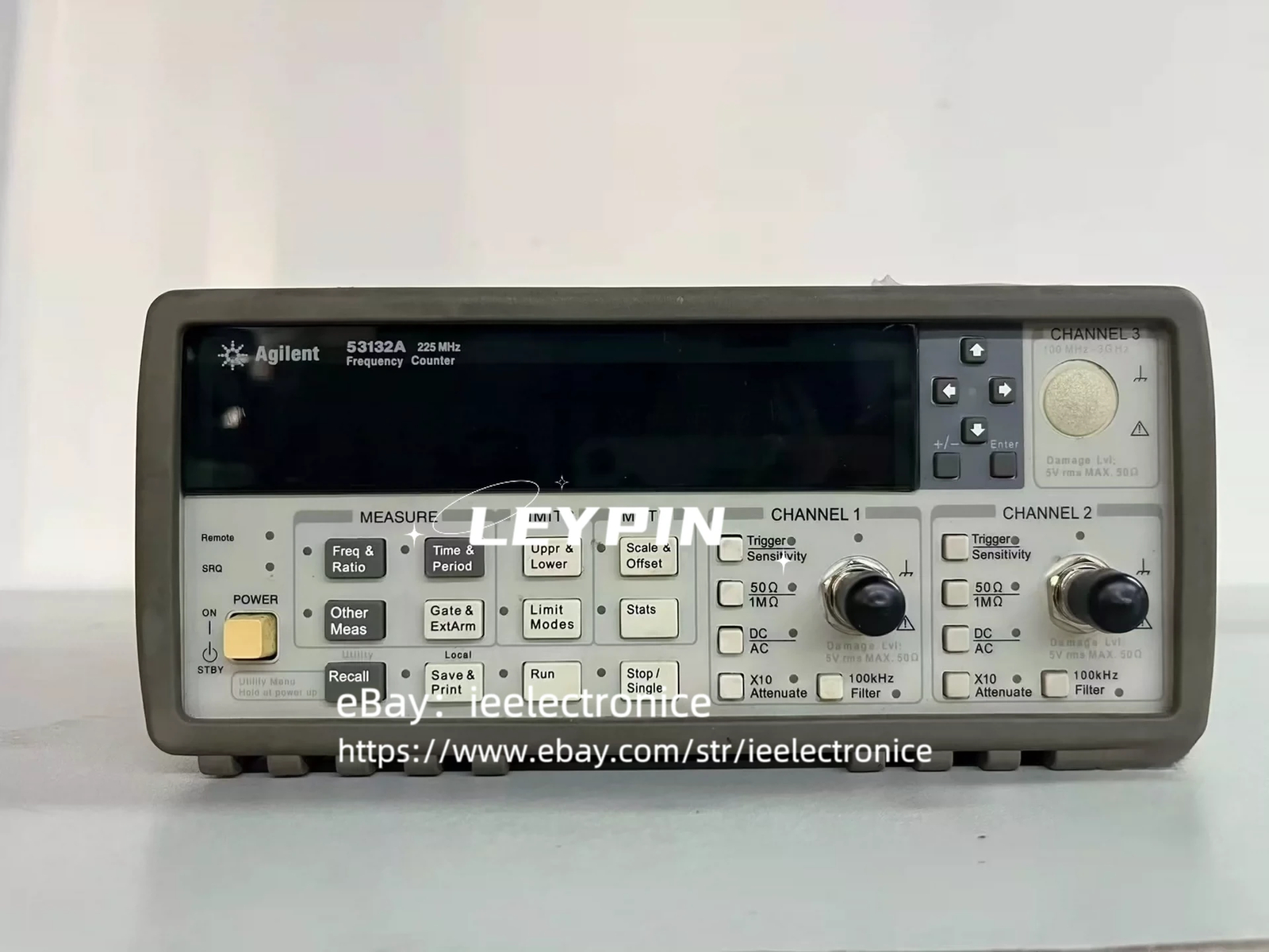 KEYSIGHT/Agilent/HP 53132A 3GHZ Universal Frequency Counter...