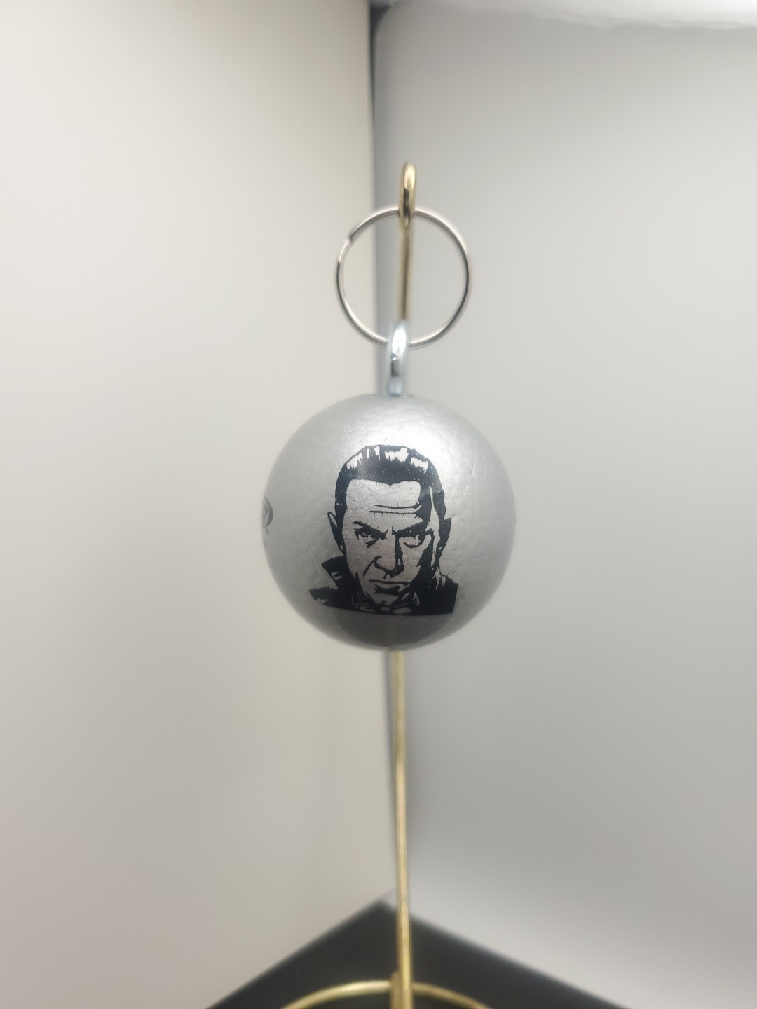 Iconic Dracula Silver Screen Edition Keychain