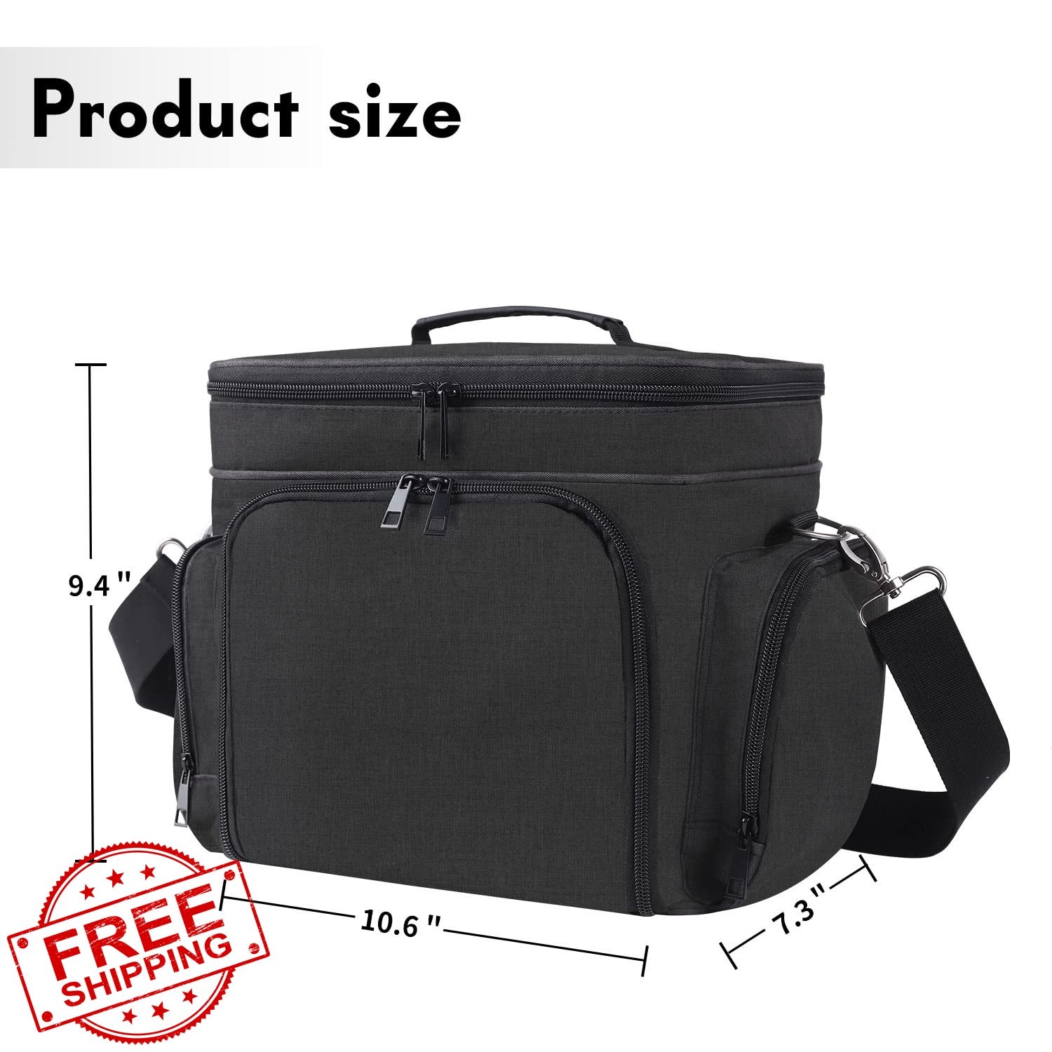 TEFGTER Switch OLED Lite Case Large Carrying Storage Bag