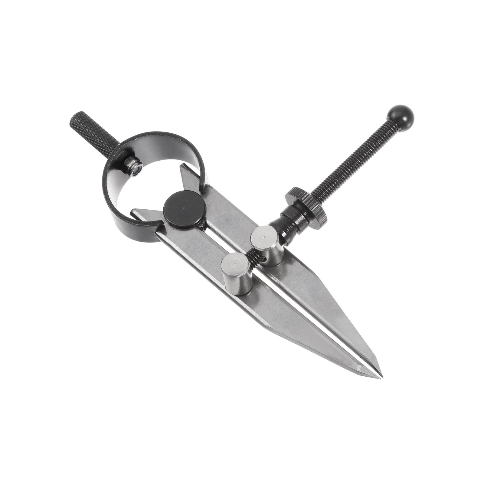 Spring Joint Caliper 3" 75mm Spring Divider Caliper with Solid Nut, Flat Leg