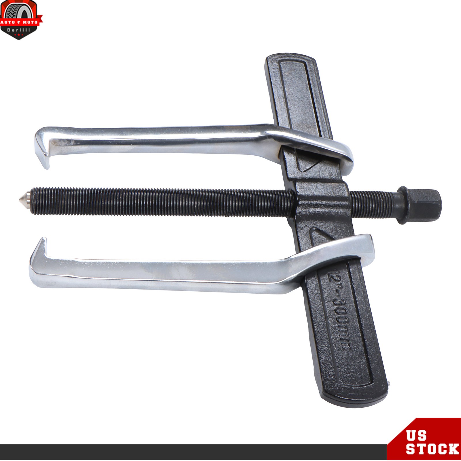 12 Inch 2-Jaw Gear Puller Adjustable For Bearing Puller Gears Removal Tool